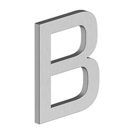 DELTANA 4 LETTER B, E SERIES W/ RISERS, STAINLESS STEEL in Brushed Stainless RNE-BU32D
